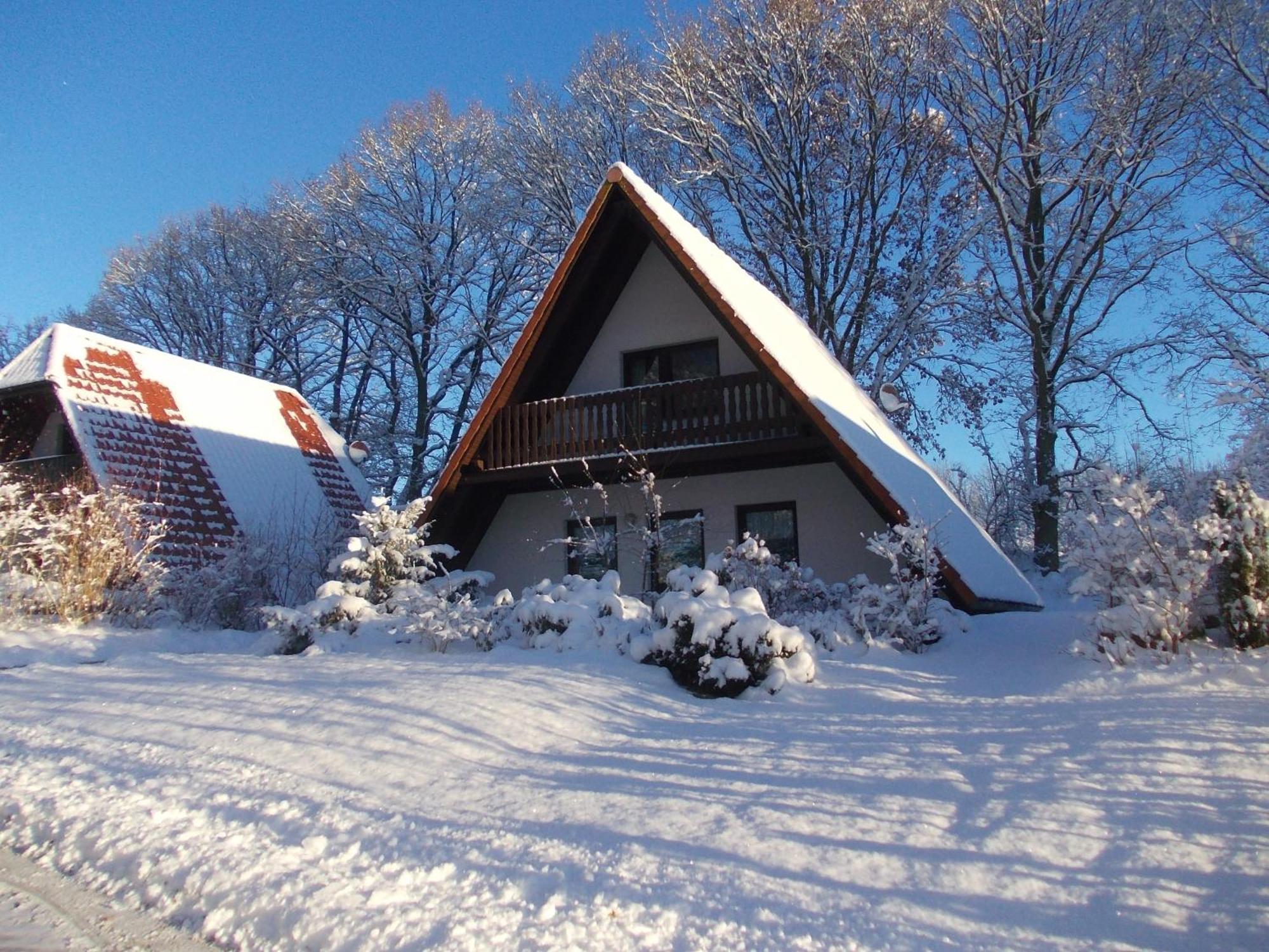 Finnhaeuser Am Vogelpark - Haus Hanni มาร์โลว์ ภายนอก รูปภาพ